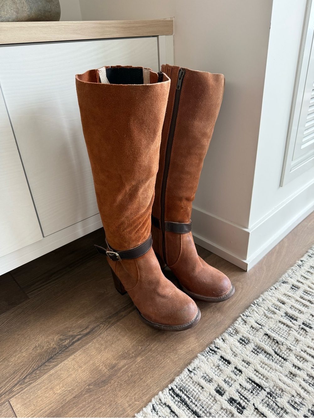 Freebird by Steven Chestnut Suede Over-the-Knee Boots